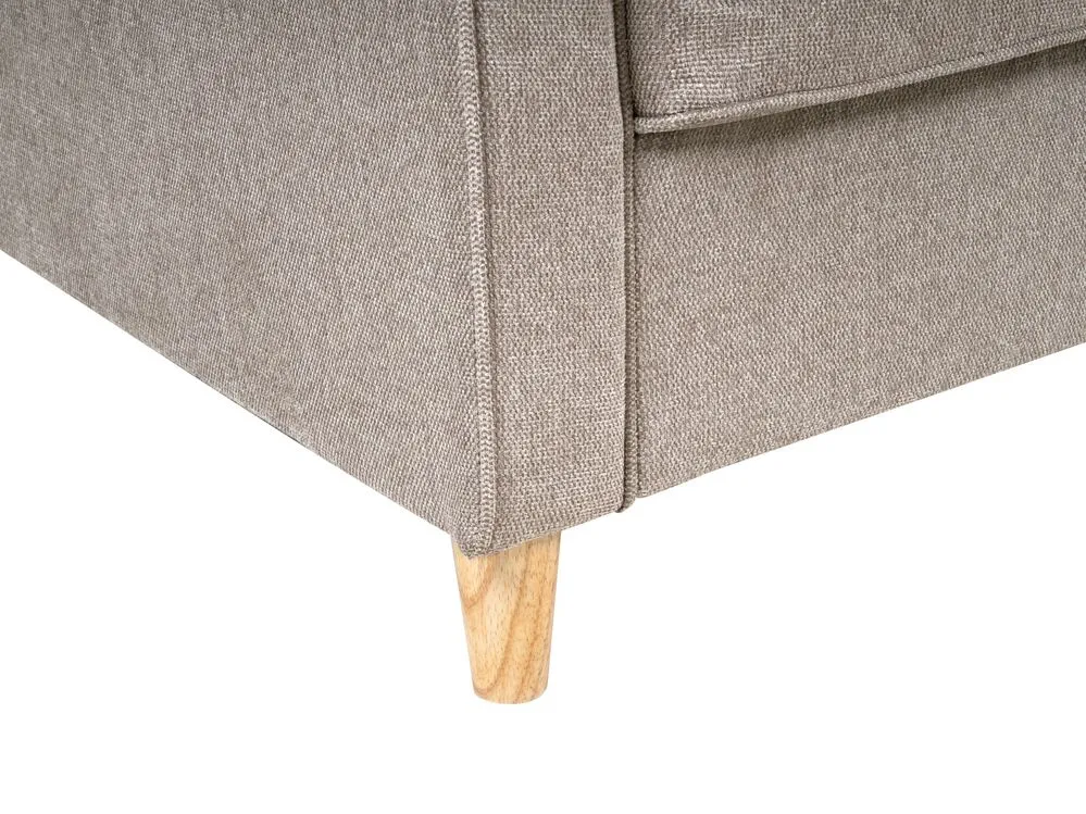2 Seater Fabric Sofa Light Brown RONNEBY
