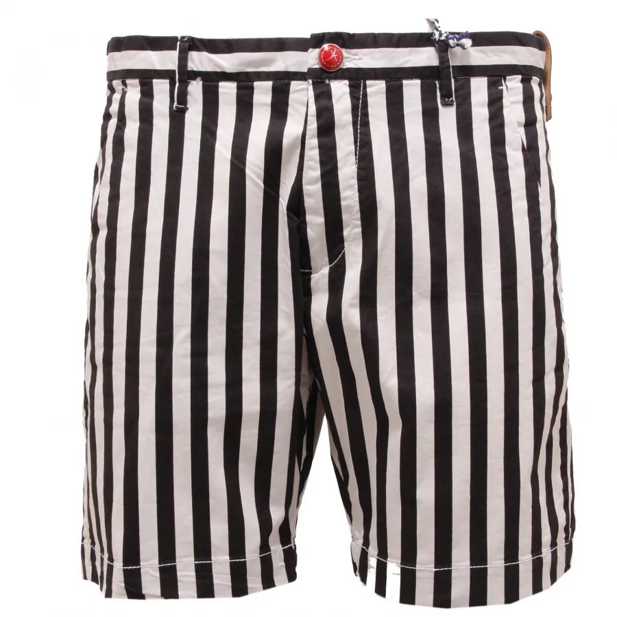 5774X bermuda uomo AT.P.CO black/white cotton short men