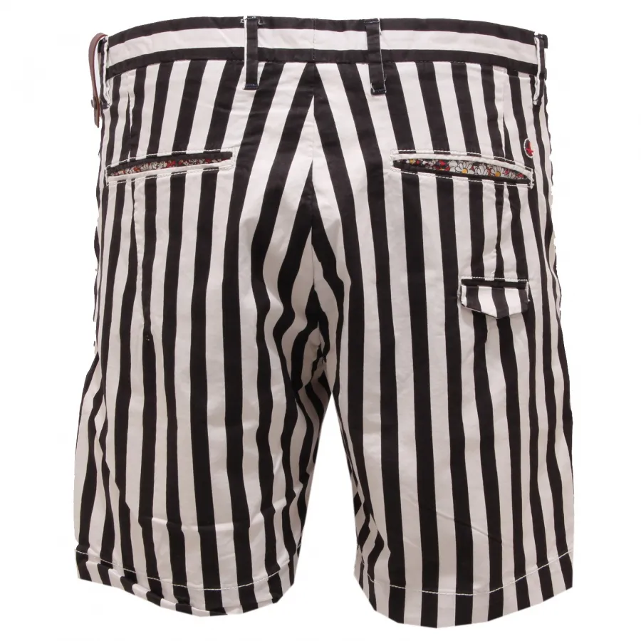 5774X bermuda uomo AT.P.CO black/white cotton short men