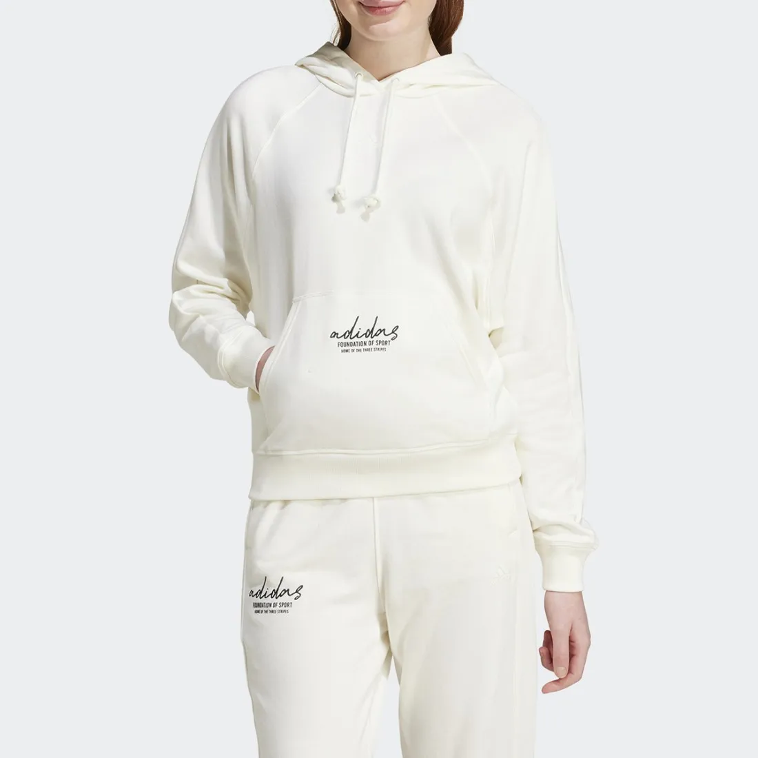 ADIDAS - Felpa Signature Graphic Embroidery French Terry