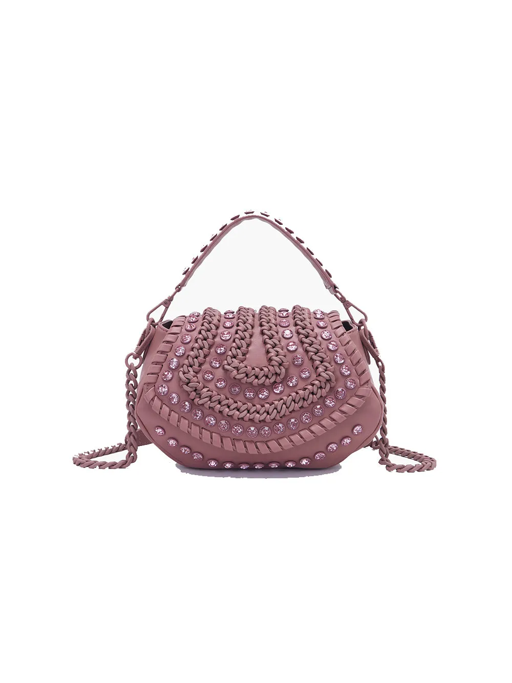 Andromeda Pink Synthetic Hand Bag