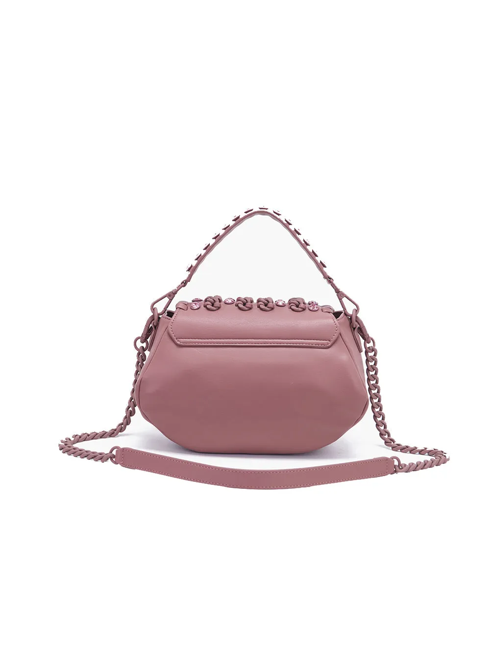 Andromeda Pink Synthetic Hand Bag