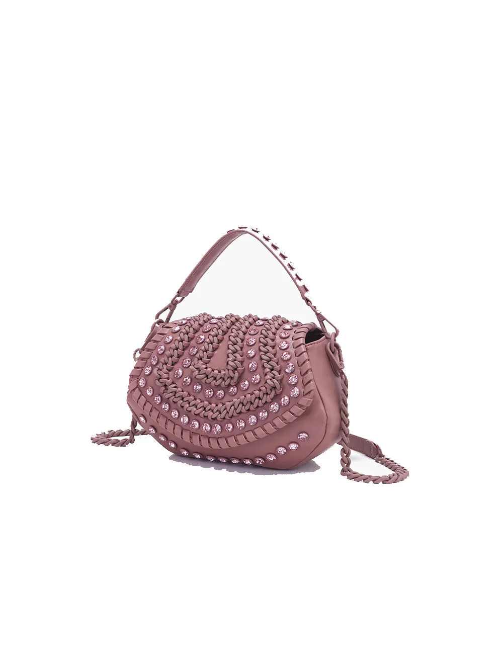 Andromeda Pink Synthetic Hand Bag