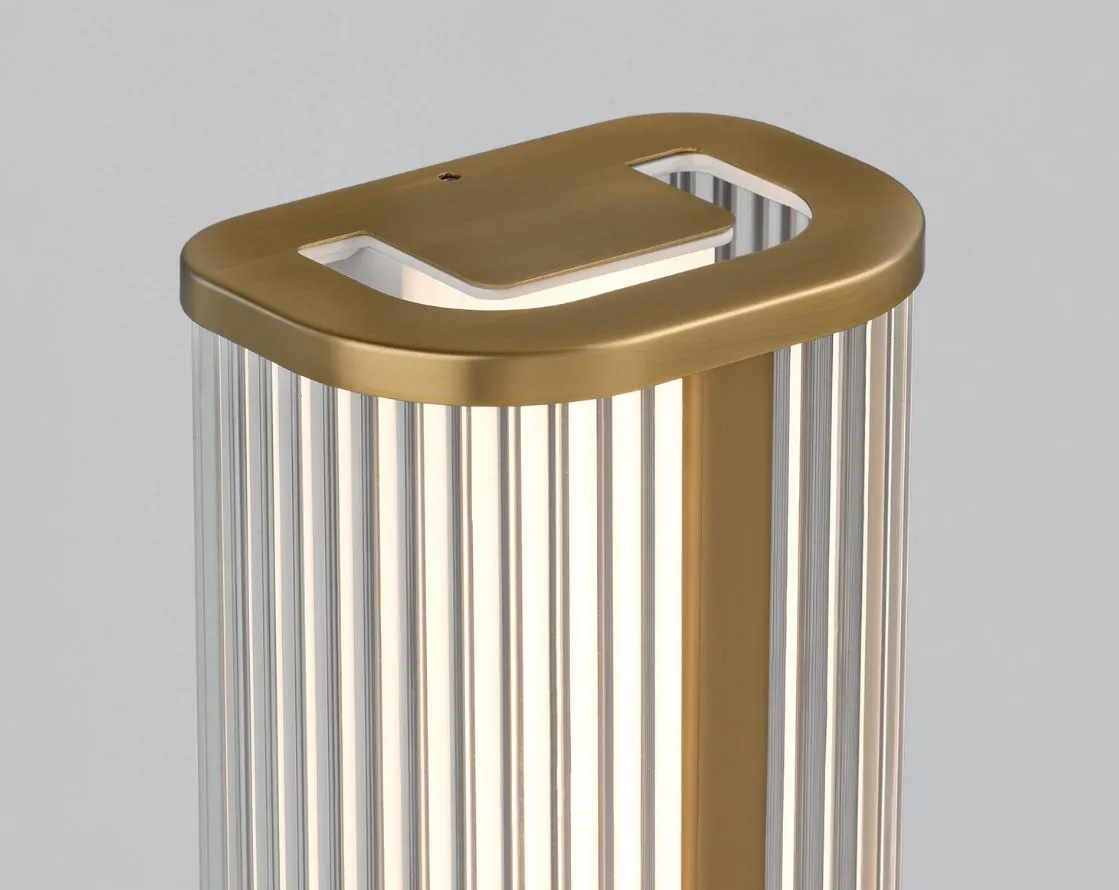 Applique Decorativa Oro Diva Bagno IP44 Led CCT H30 cm IP44 ACB