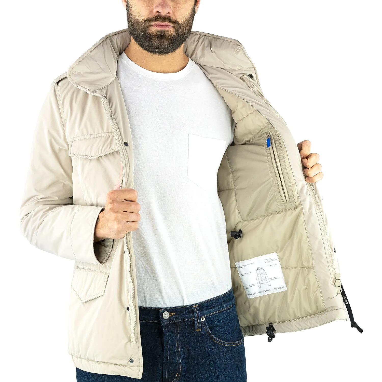 ASPESI Minifield Vento Beige Field Jacket