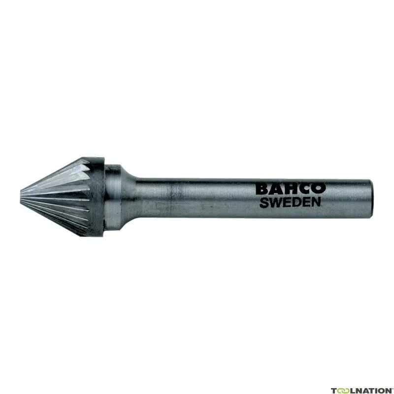 Bahco J1616C08 Frese in metallo duro con cono a 60º