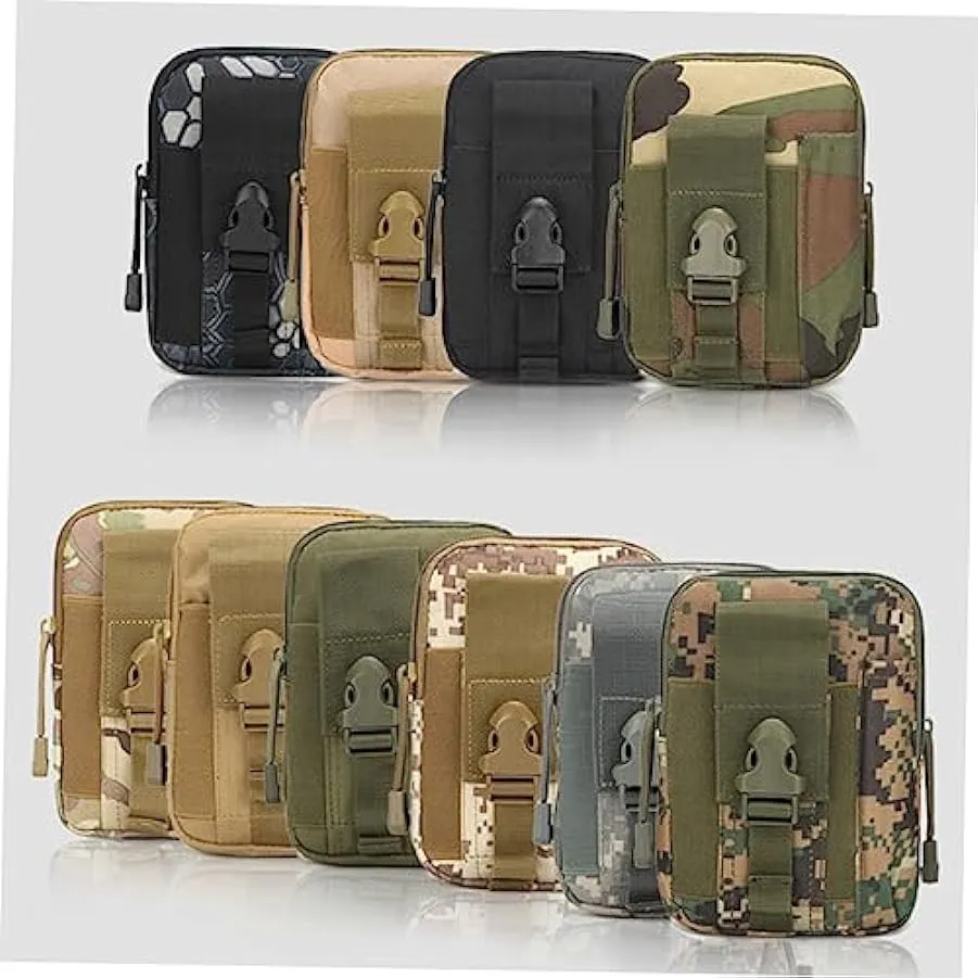 BESPORTBLE 2-Pack Thigh Bag Hiking Drop Leg Pouch Riding Waist Pack Bee-related