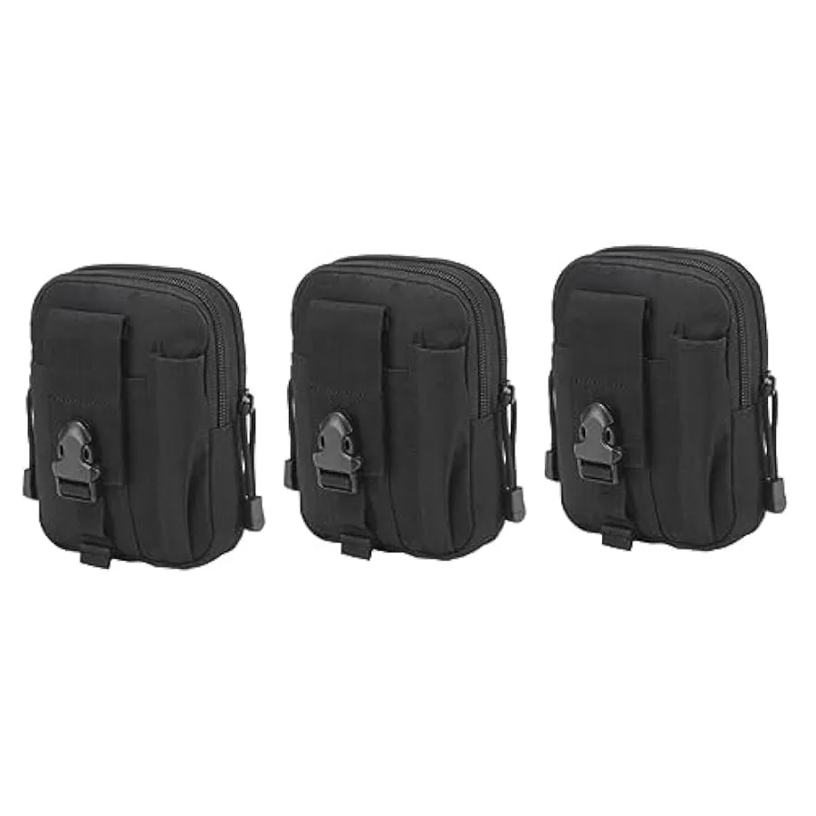 BESPORTBLE 2-Pack Thigh Bag Hiking Drop Leg Pouch Riding Waist Pack Bee-related