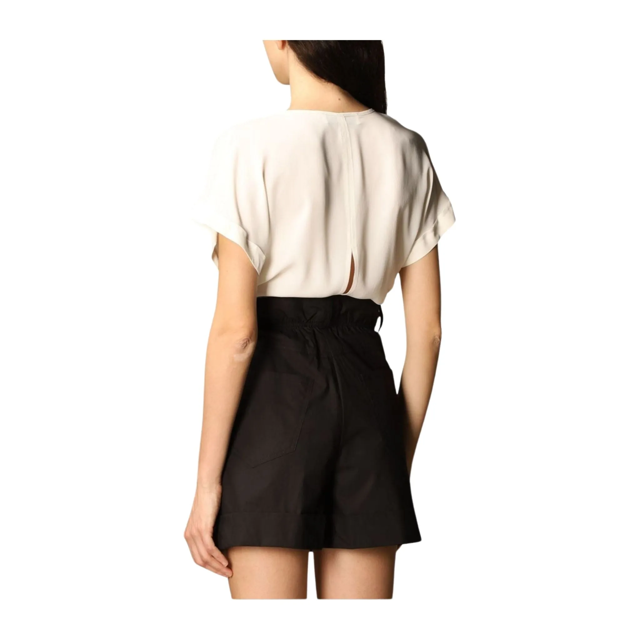 Blusa Donna Panna con fiocco