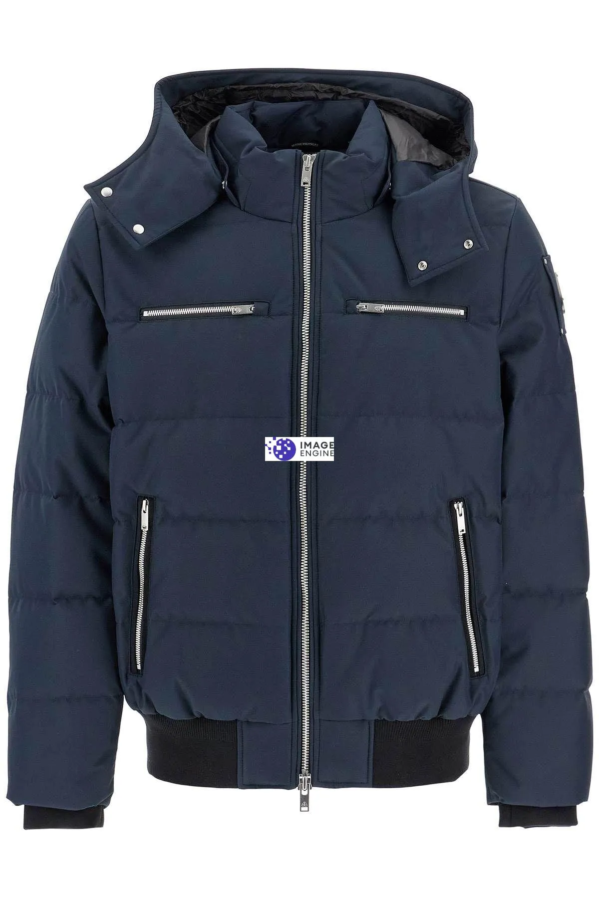 Bomber con cappuccio Cloud