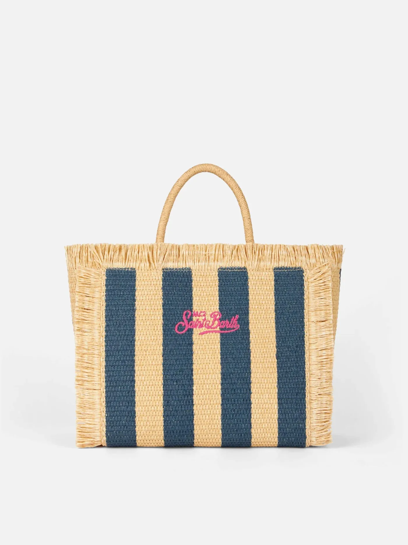 Borsa Colette in Paglia / Blu