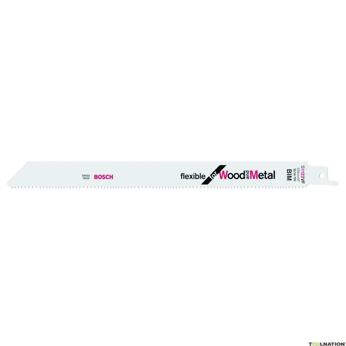 Bosch Professional Accessori 2608657559 S1122VF Lama per sega circolare  Flessibile per legno e metallo 225 mm 25 pezzi