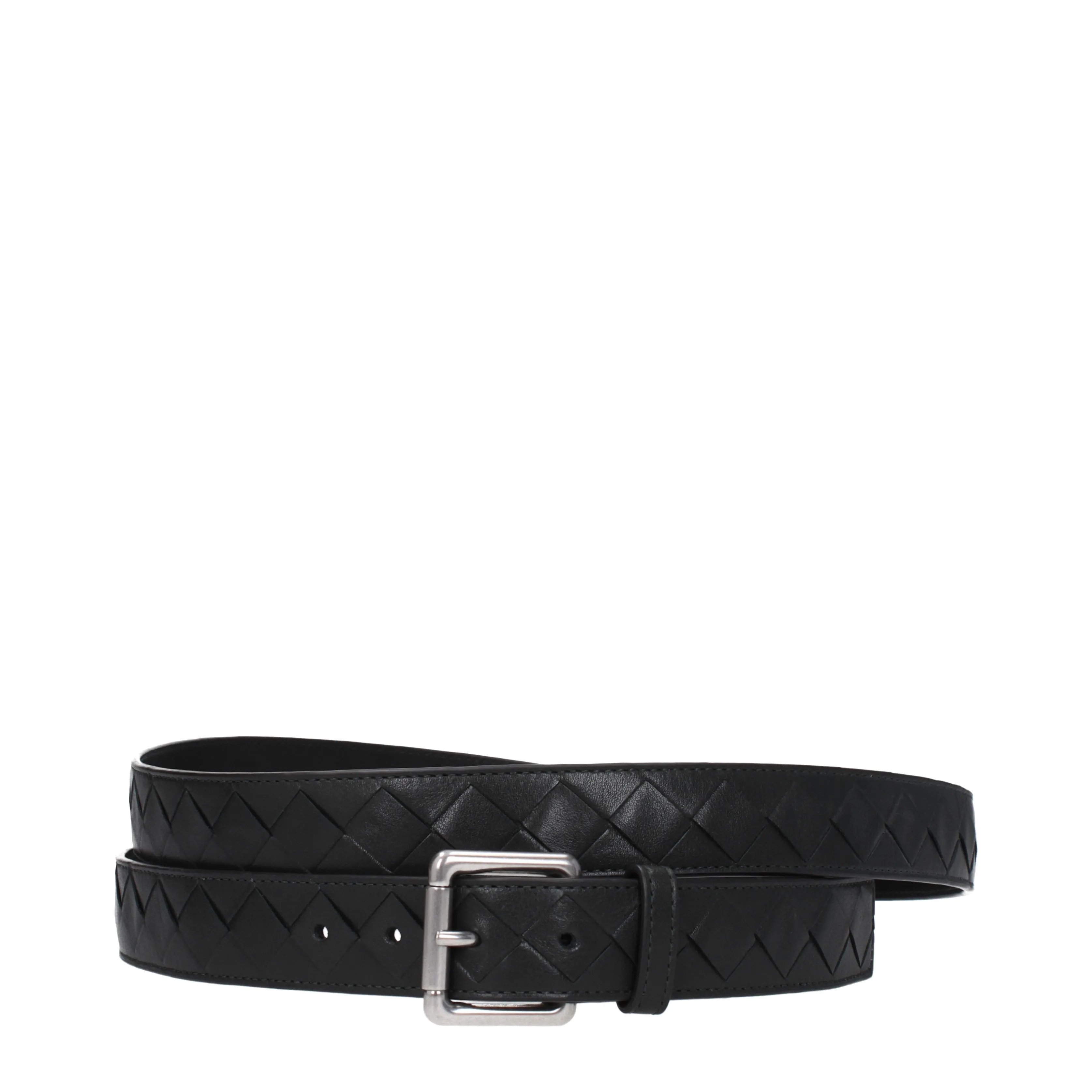 Bottega Veneta Cinture Uomo Pelle Verde