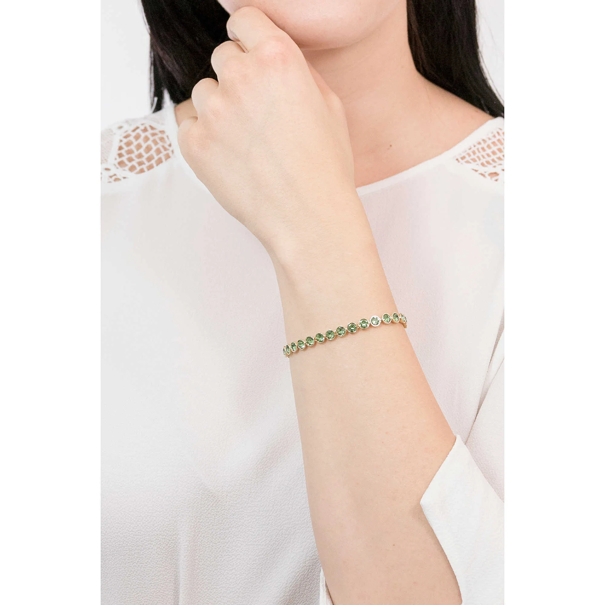 bracciale donna gioielli Swarovski Tennis