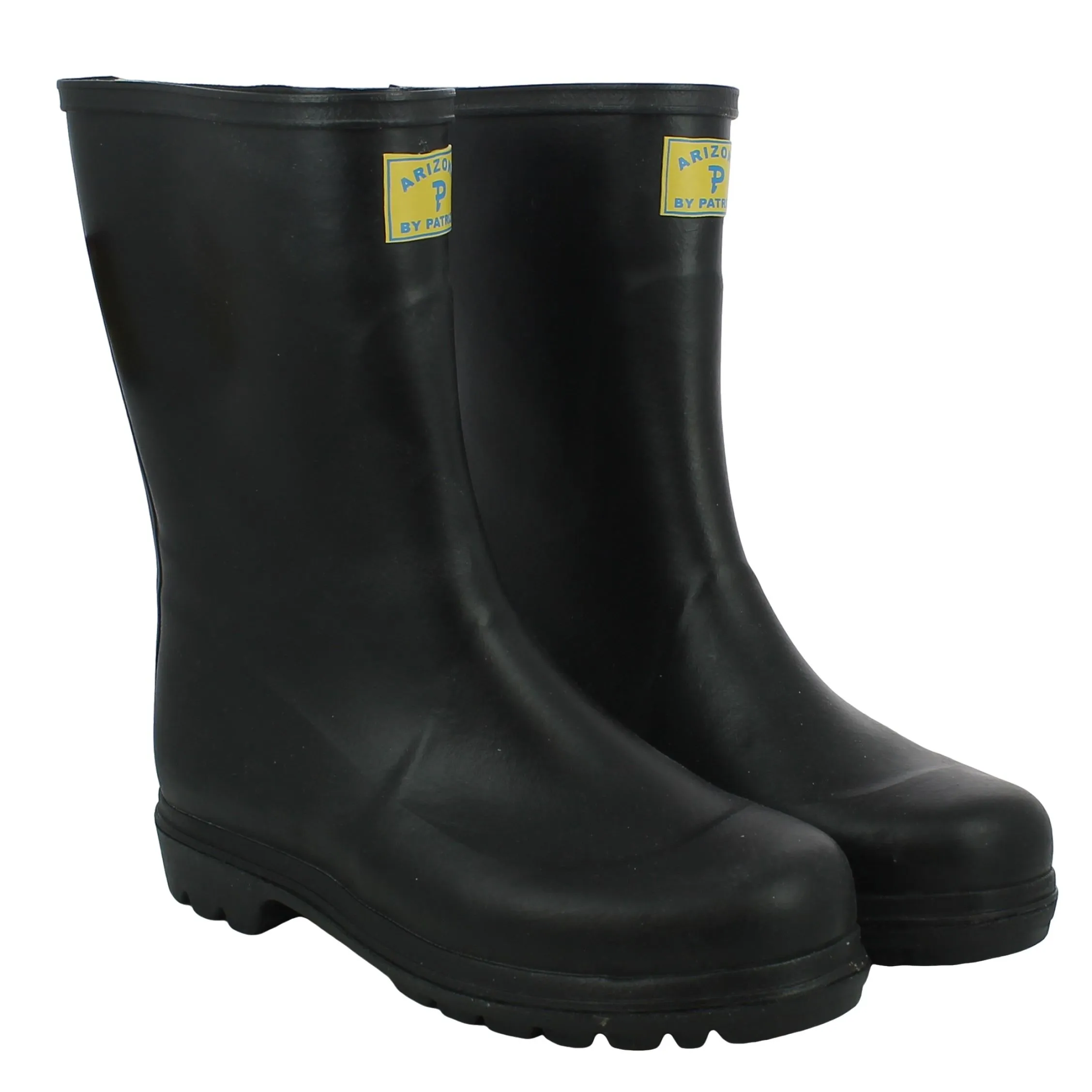 BRAND  Stivale in Gomma Nero Donna 