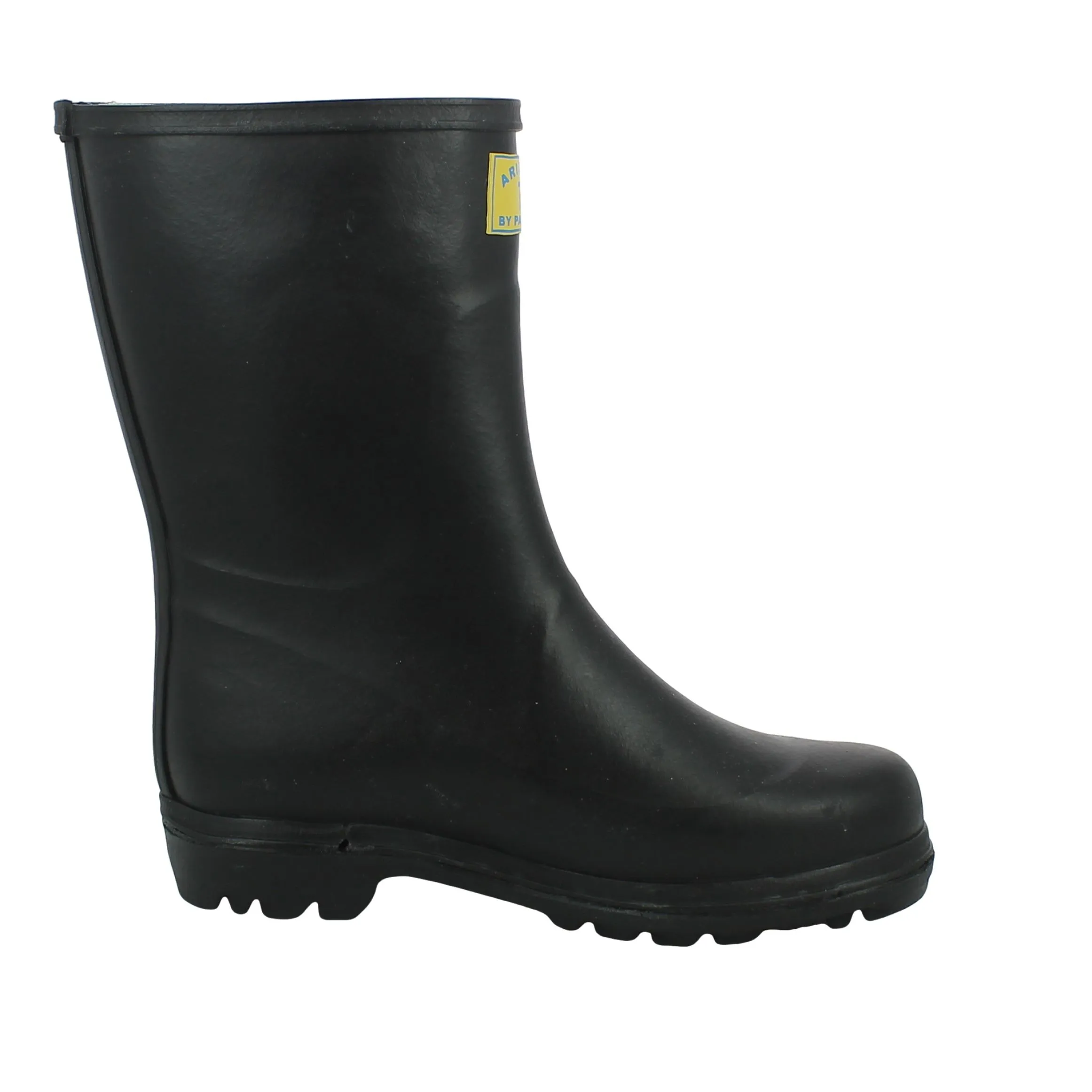 BRAND  Stivale in Gomma Nero Donna 