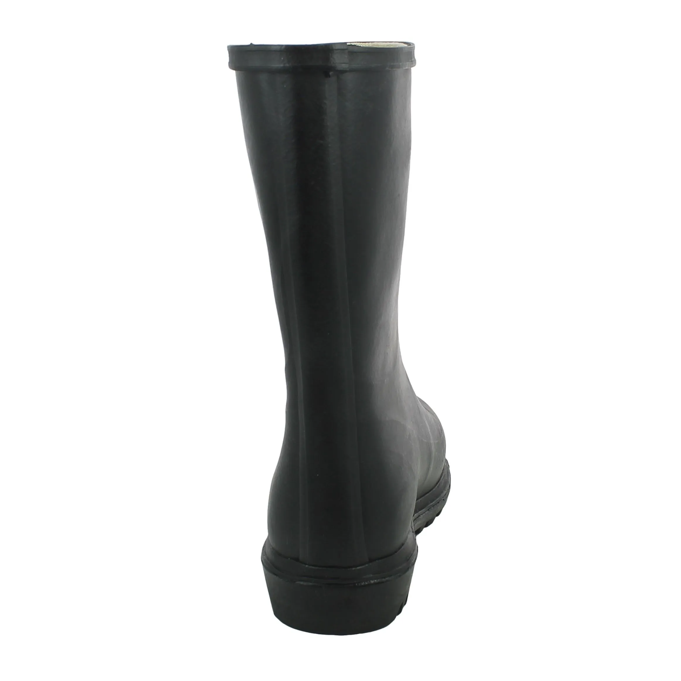 BRAND  Stivale in Gomma Nero Donna 