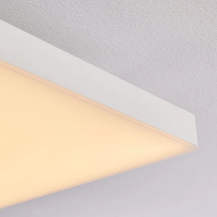 Buenaventura Plafoniera LED Bianco, 1-Luce, Telecomando