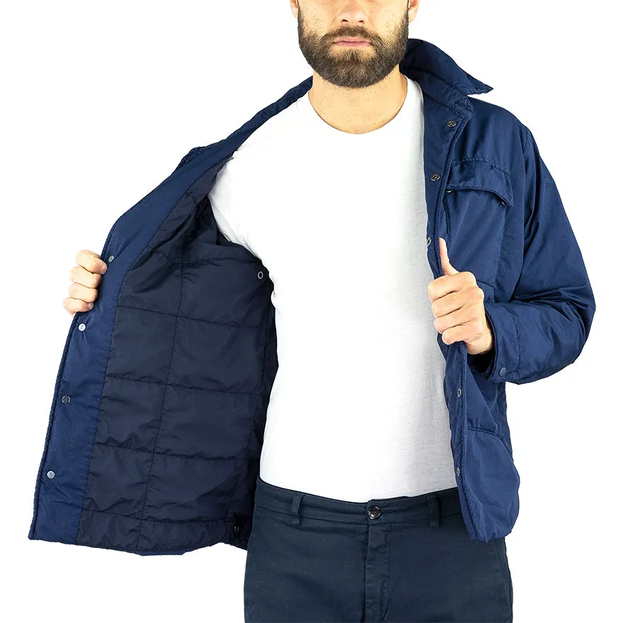 Camicia Giubbotto ASPESI Xenon Blu can be rewritten as ASPESI Xenon Blu shirt jacket for better Google SEO optimization.