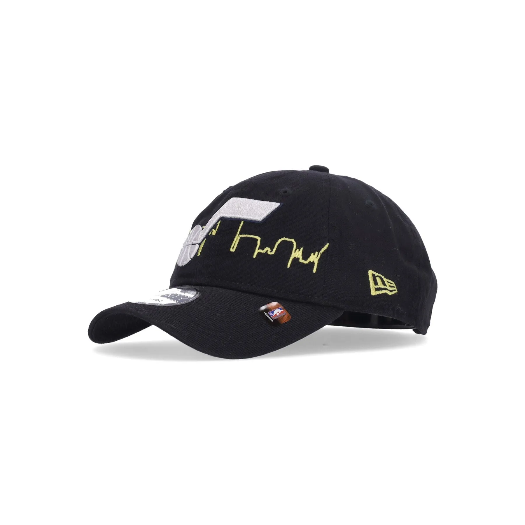 Cappellino Visiera Curva Uomo Nba Tip Off 920 Utajaz Black/original Team Colors