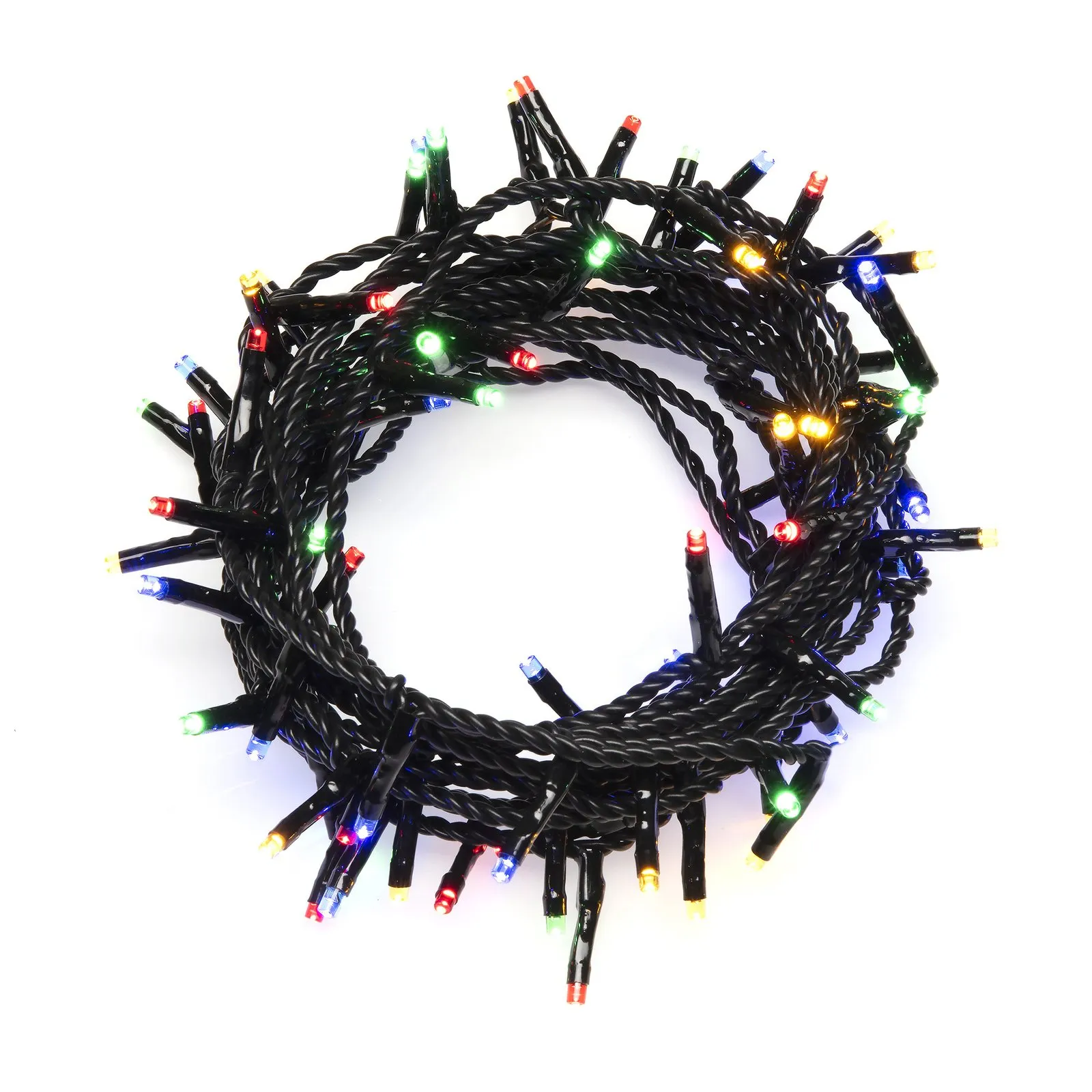 Catena luminosa a LED colorata con 80 luci 10,5m