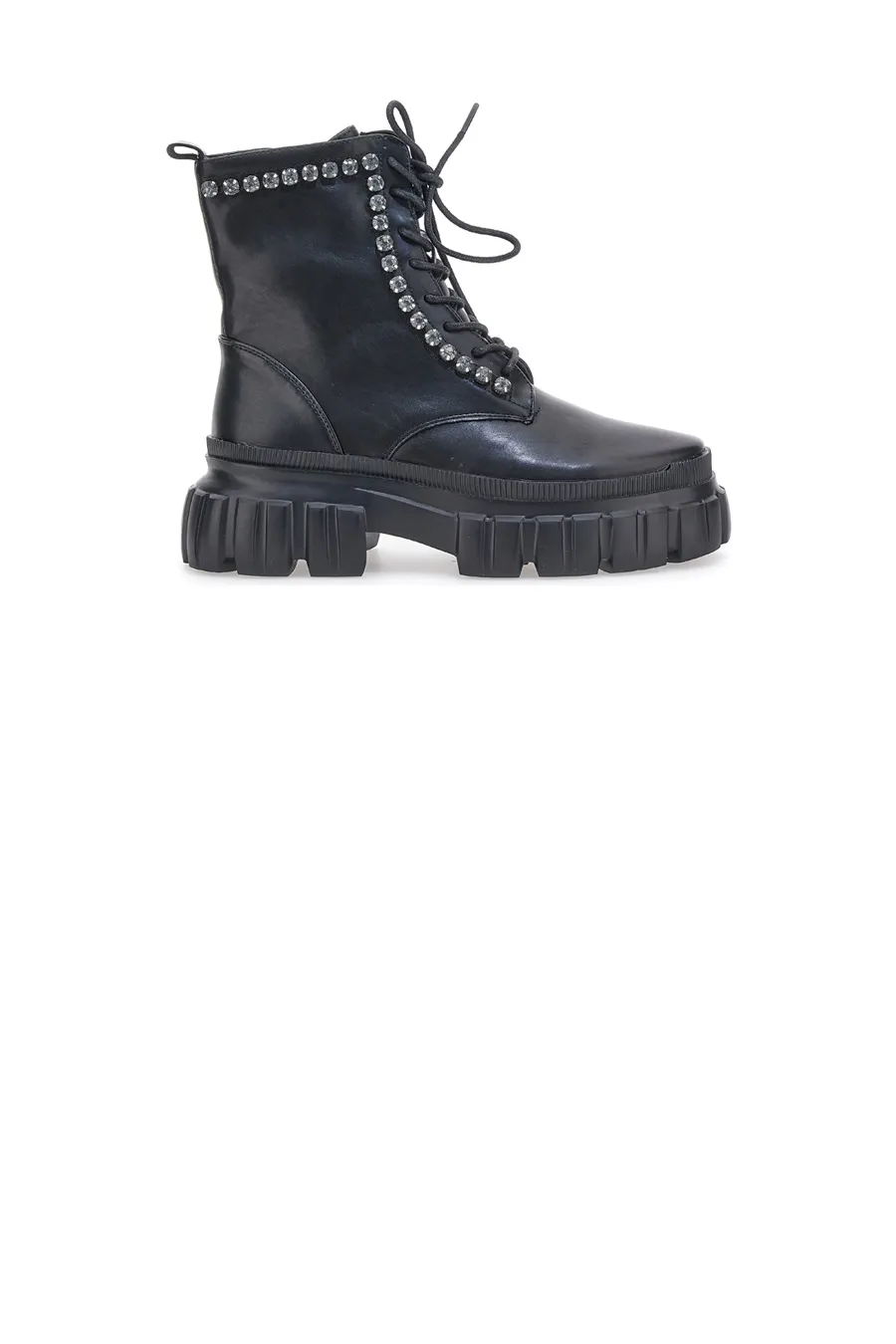 Combat Boots Neri Dame Rose 580308 - Affordable Combat Boots for Women - Shop Now