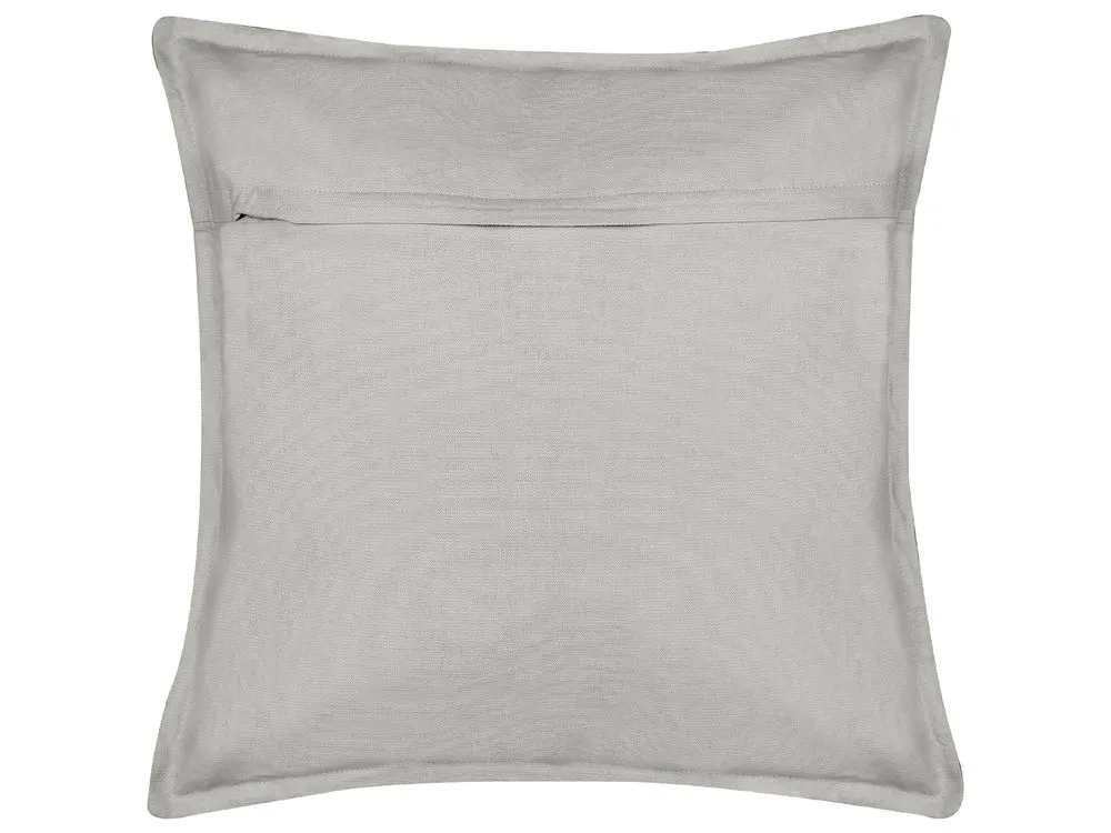 Cuscino decorativo MURRAYA Velluto 45 x 45 cm Grigio Modello natalizio