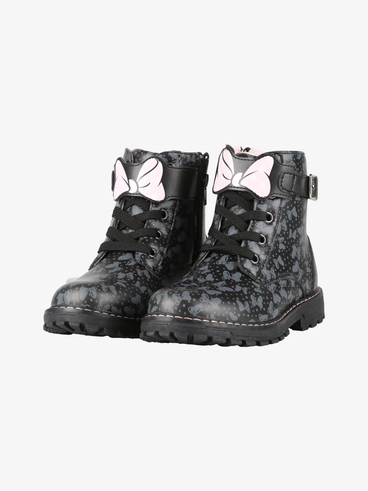 Disney combat boots printed girls