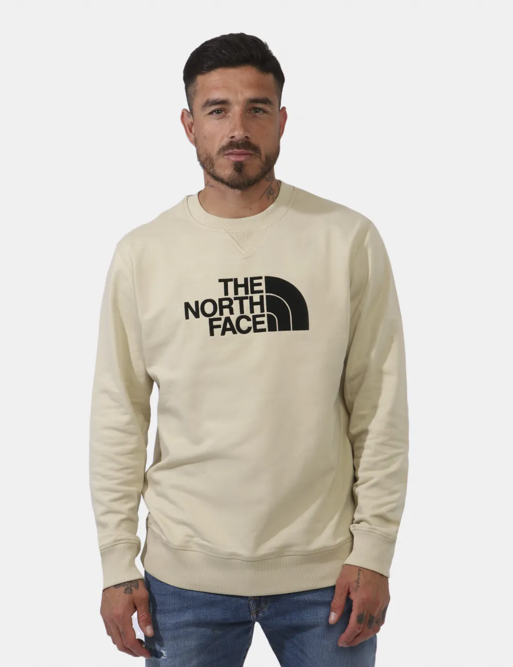 Felpa The North Face Beige