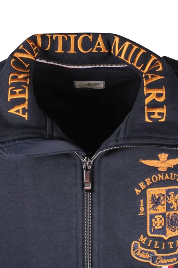 Felpa Uomo Aeronautica Militare Blue