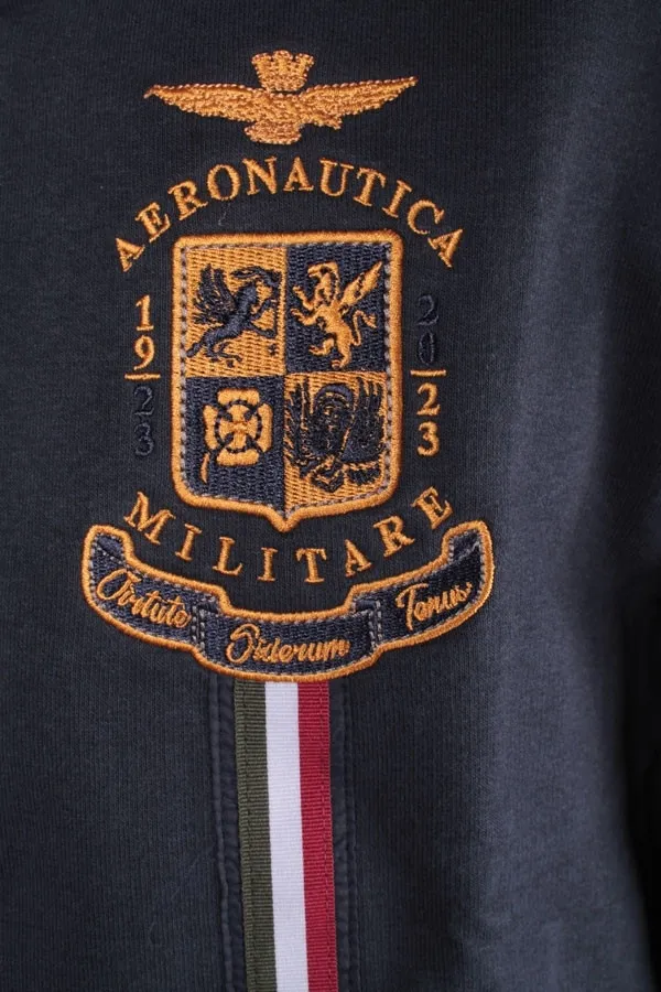 Felpa Uomo Aeronautica Militare Blue