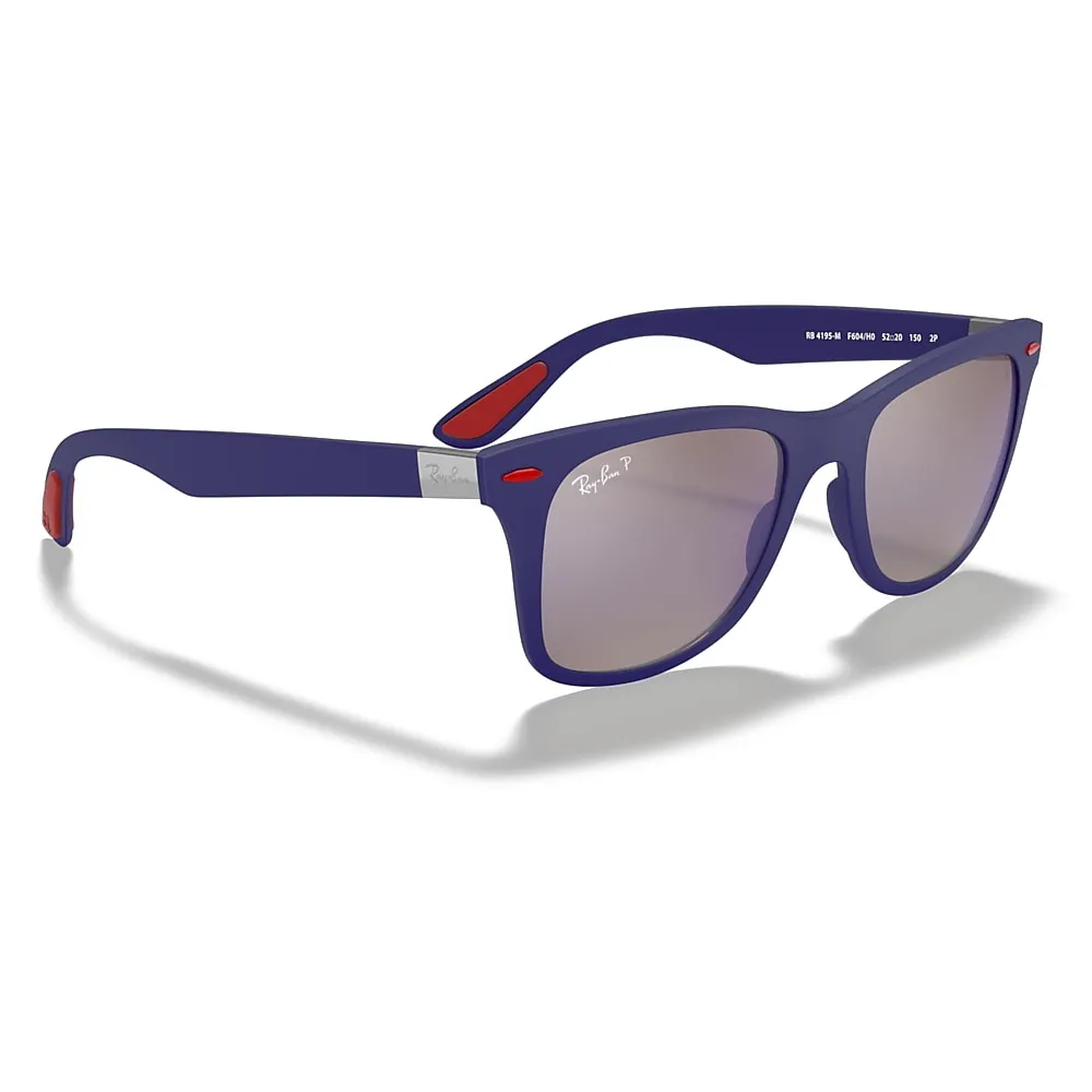Ferrari - Ray-Ban - RB4195M F604H0 52-20 - Official Original Scuderia New Collection - Occhiali da Sole - Eyewear