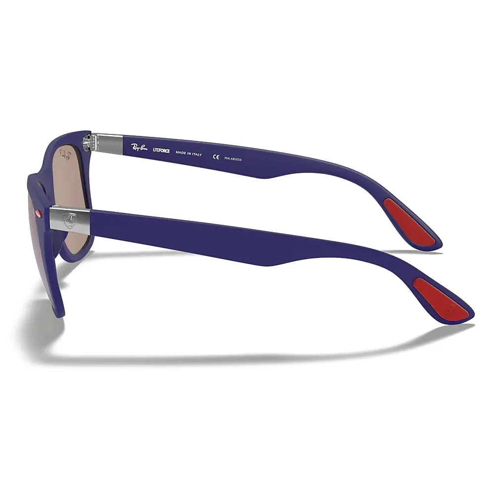 Ferrari - Ray-Ban - RB4195M F604H0 52-20 - Official Original Scuderia New Collection - Occhiali da Sole - Eyewear