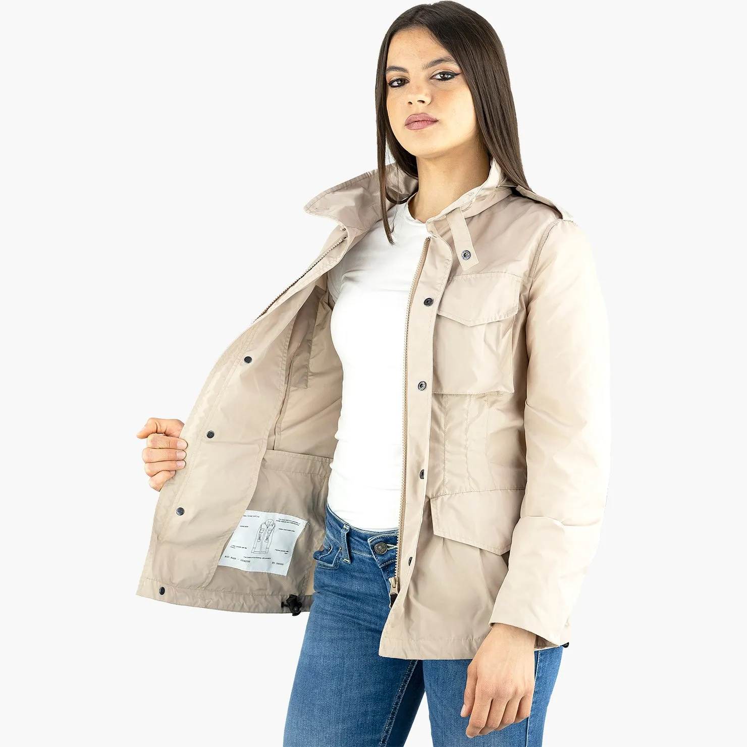 Field Jacket ASPESI Genette beige chiaro