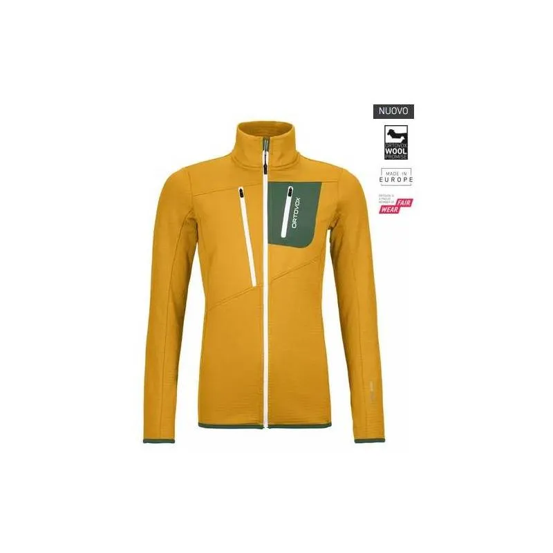 FLEECE GRID JACKET W  Giacche in pile DONNA