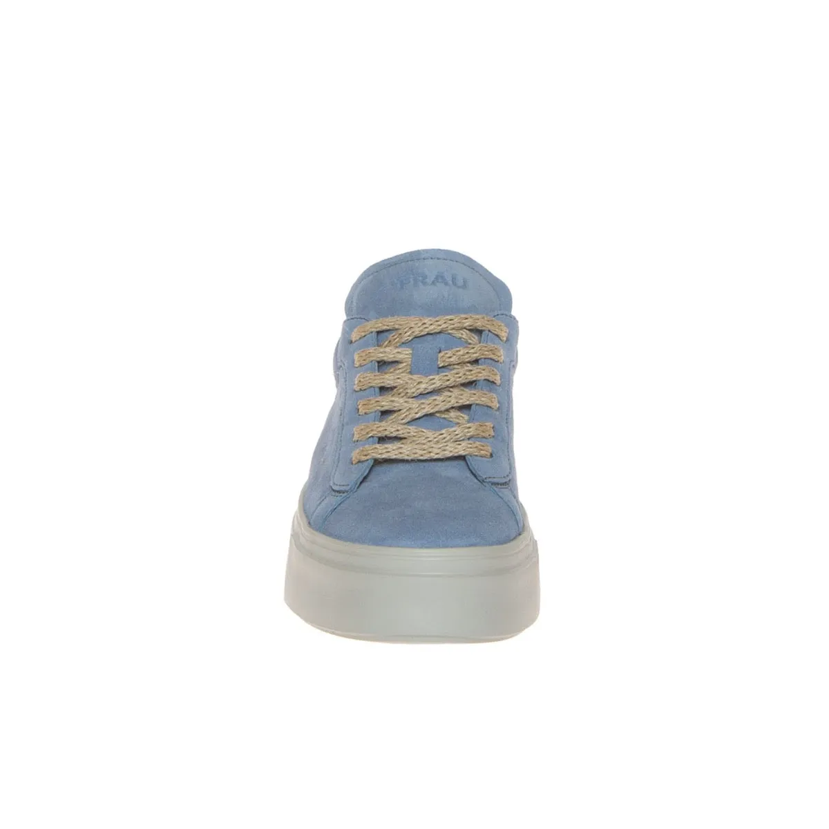 FRAU 36D7 SNEAKER PLATFORM NABUK AZZURRO JEANS  