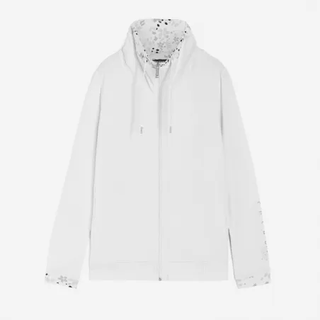 FREDDY zip-up hoodie with high collar for women
