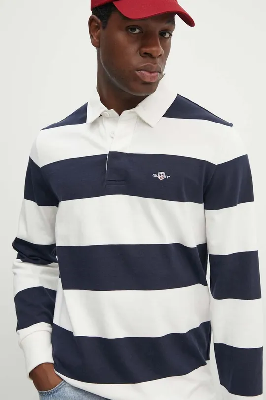 Gant top a maniche lunghe in cotone