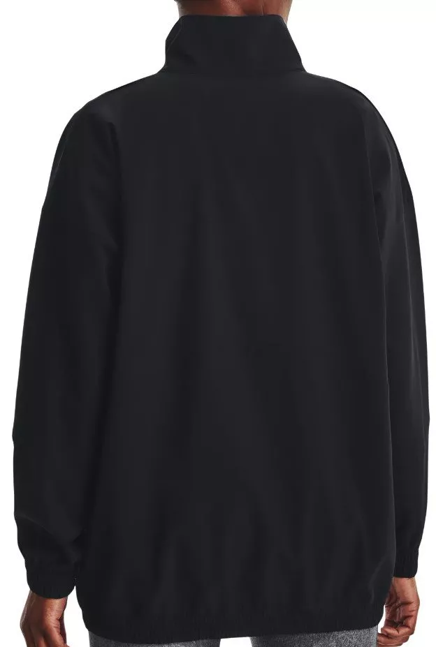 Giacche Under Armour Woven FZ Oversized Jacket-BLK