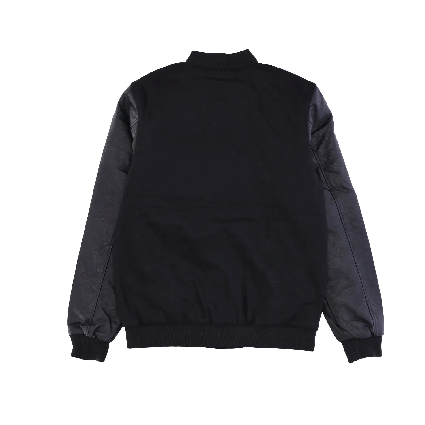 Giubbotto College Uomo Oldschool College Jacket Black/black
