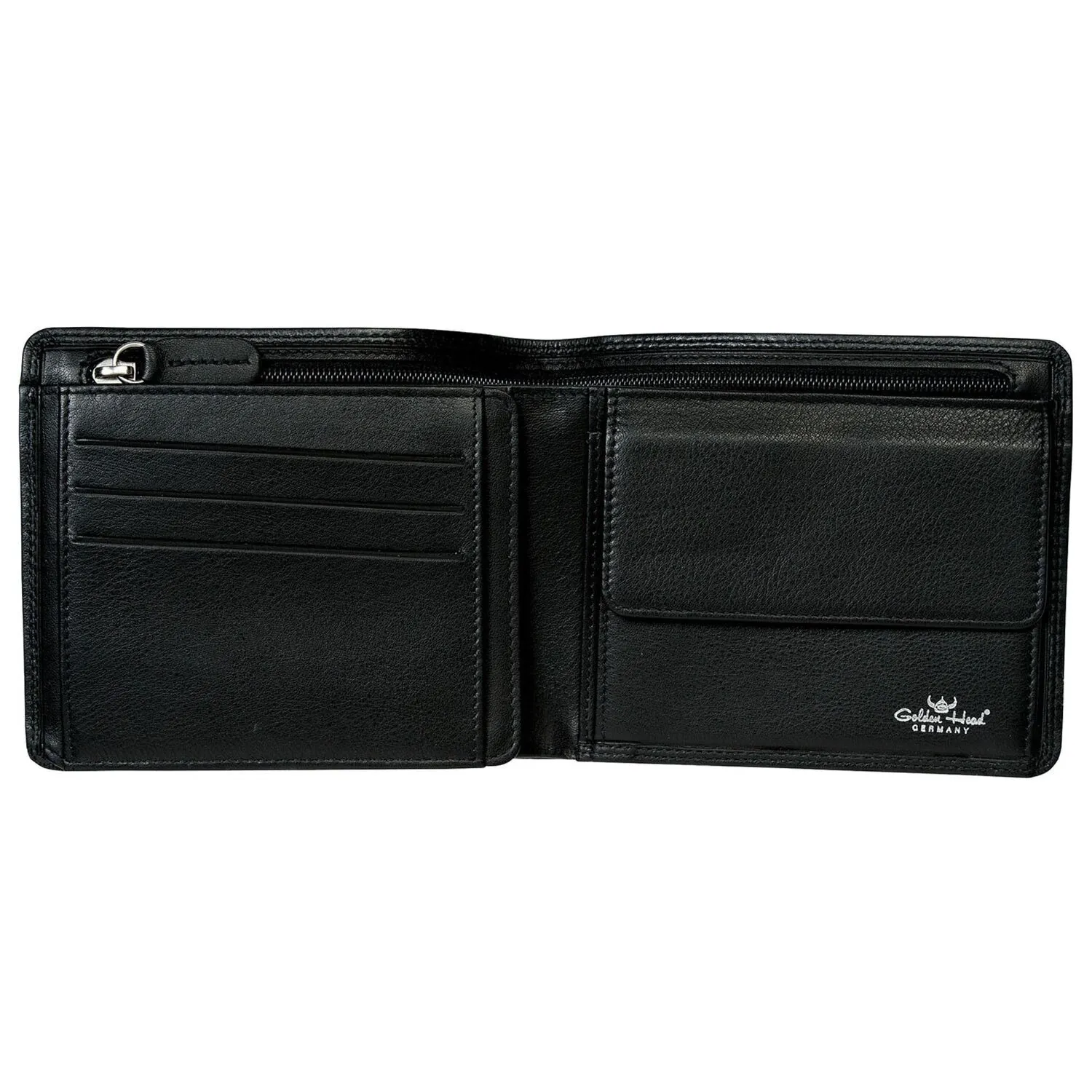 Golden Head Portafoglio Polo RFID in pelle 12 cm