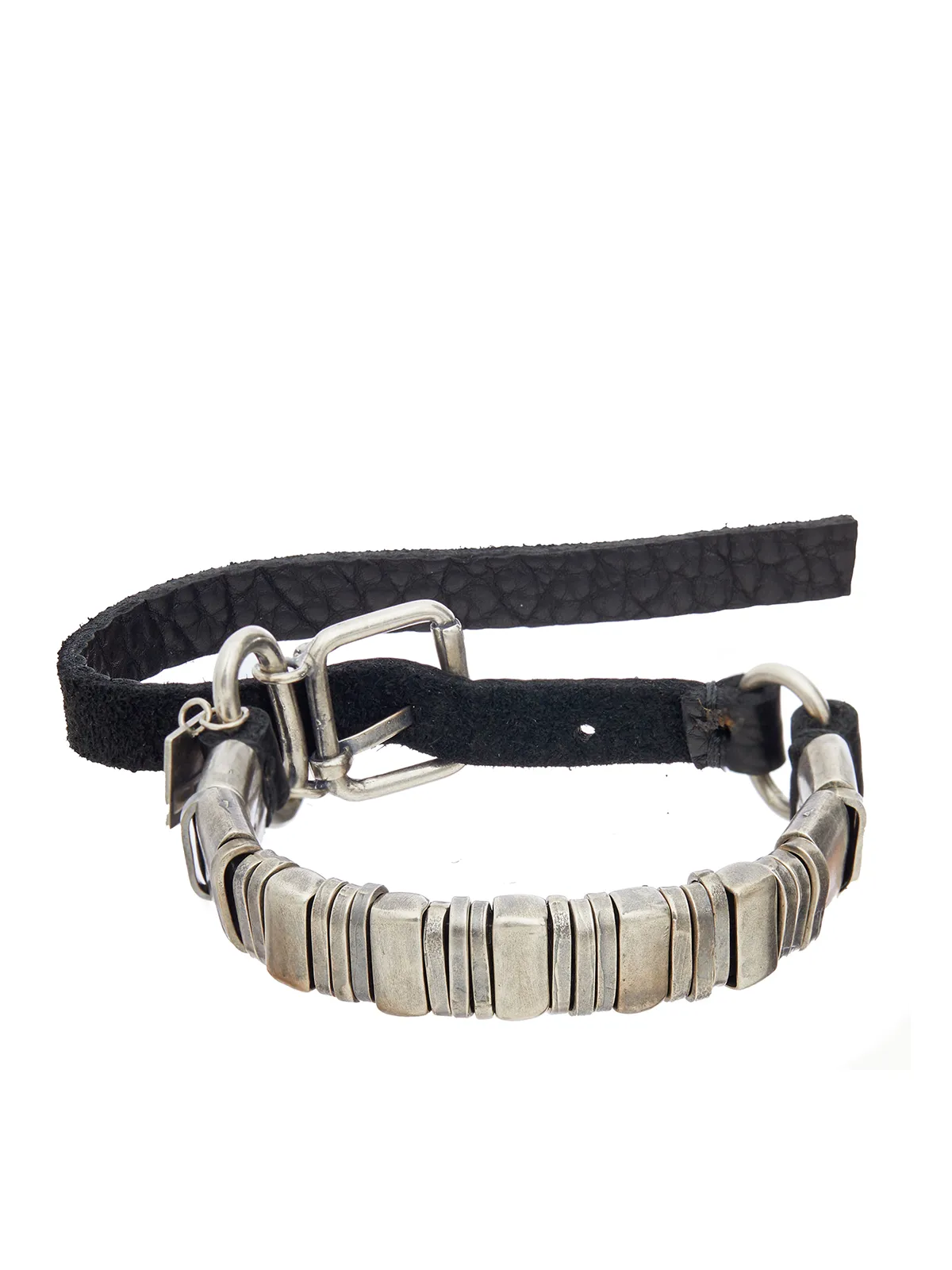 GOTI  BRACCIALE IN PELLE + ARGENTO 925 