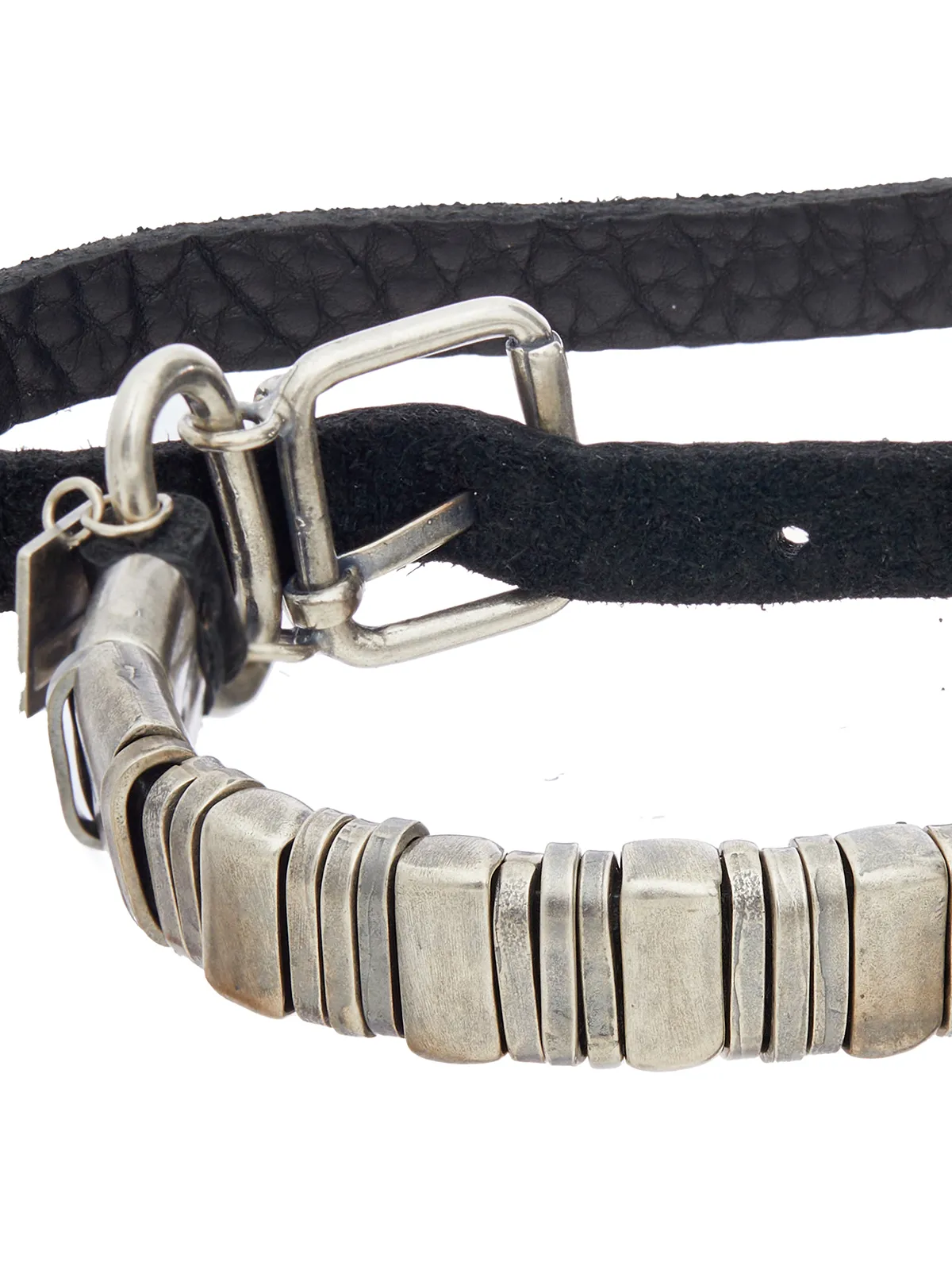 GOTI  BRACCIALE IN PELLE + ARGENTO 925 