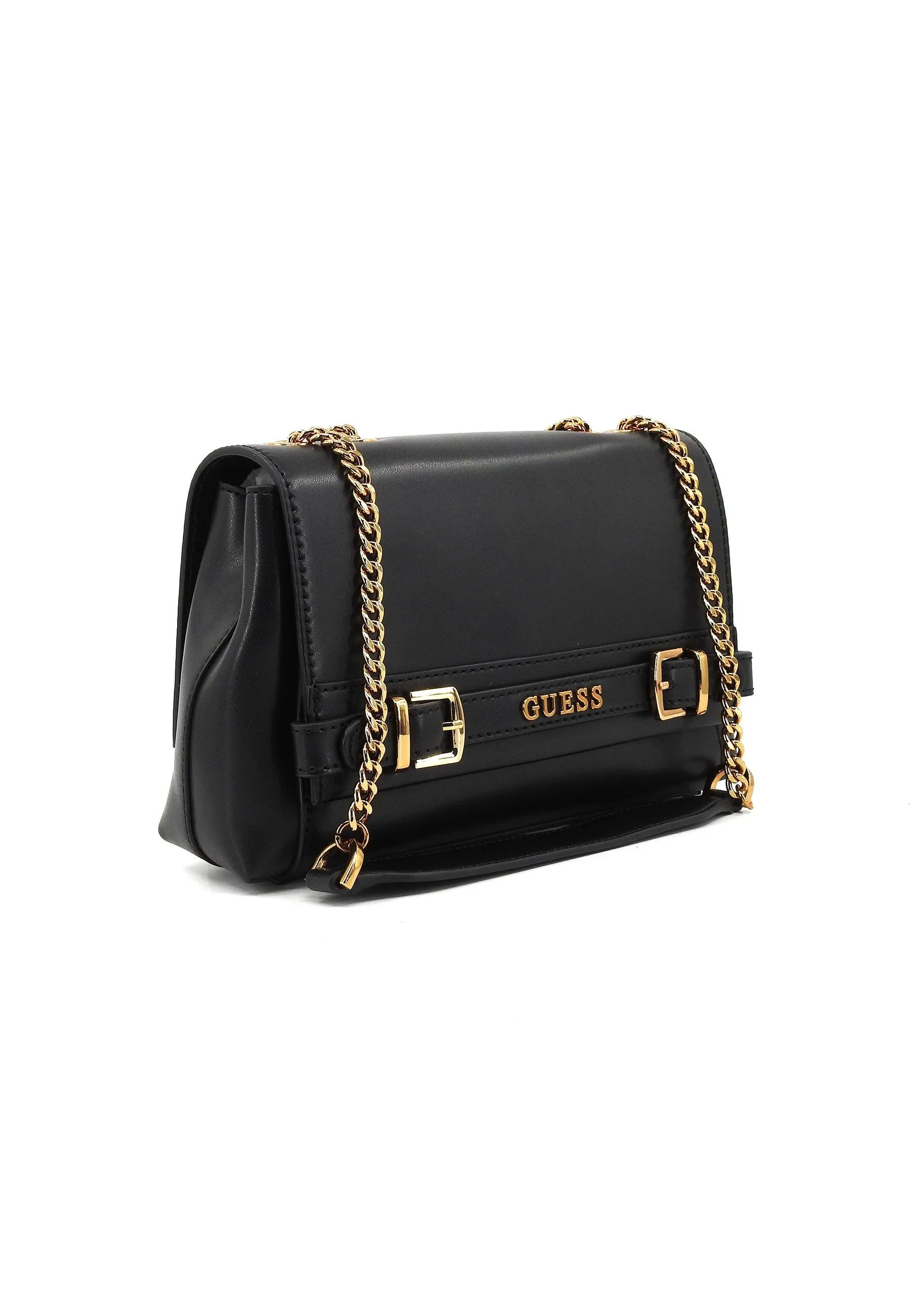 GUESS Black Women's Shoulder Bag: Sestri Logo, VZ900121