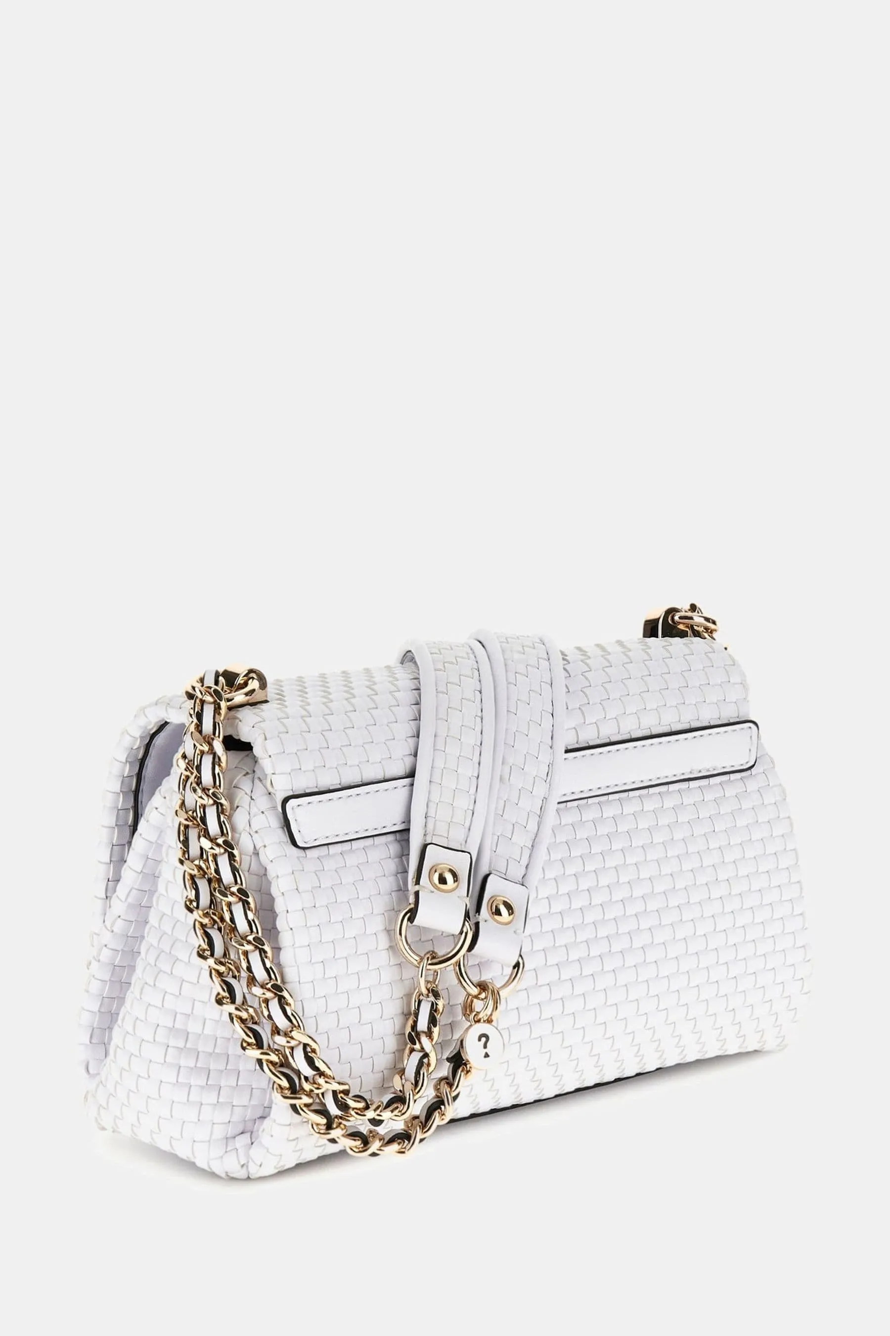 GUESS - Etel - Double-faced handbag with flap and shoulder strap