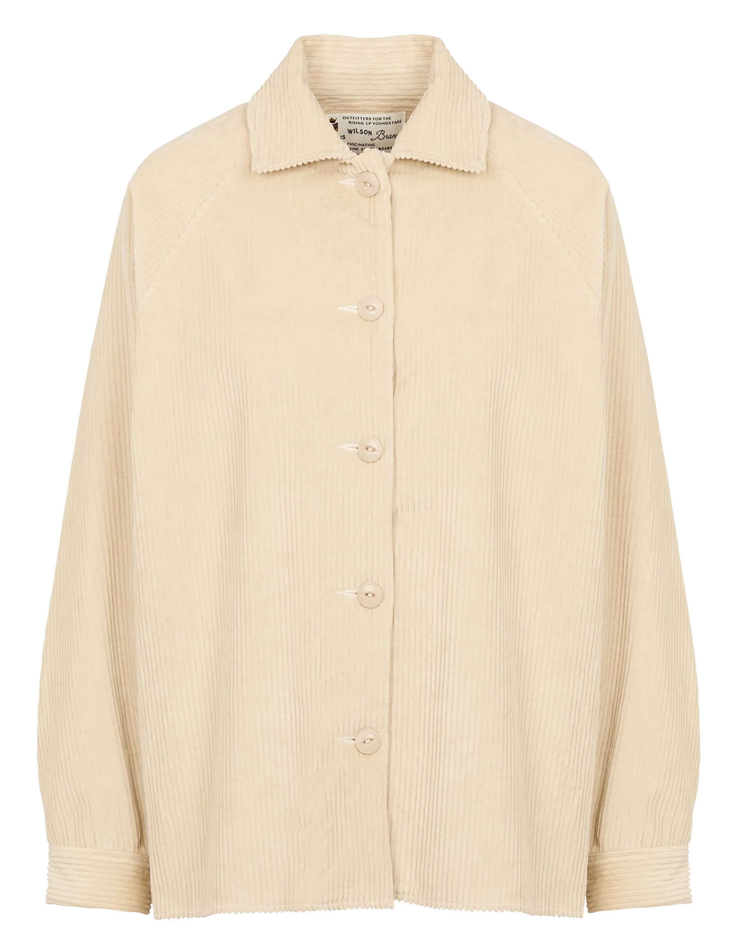  HARRIS WILSON   FRANCESCA - Veste col classique en coton | Blanc