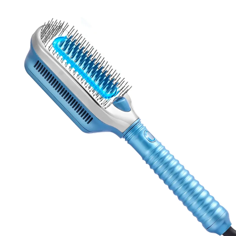 Ice Brush Dryer Straightening Brush