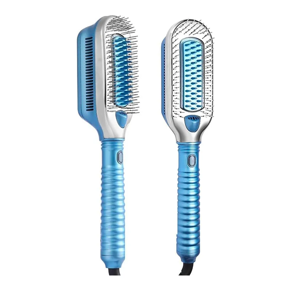 Ice Brush Dryer Straightening Brush