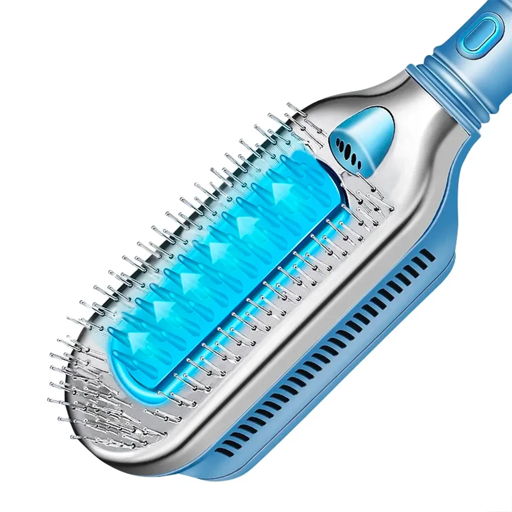 Ice Brush Dryer Straightening Brush