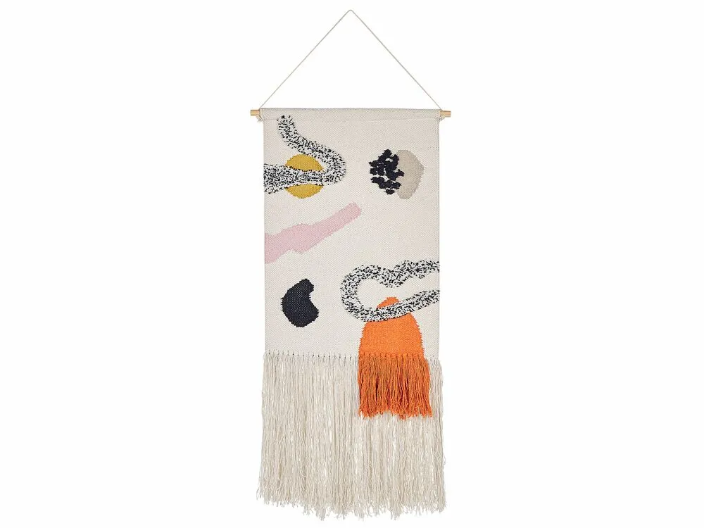 KALAT Decorazione da parete in tessuto 123 cm Multicolore Cotone